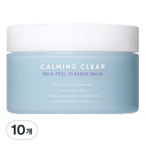 리더스 카밍 클리어 밀크 클렌즈 밤, 10개, 180ml