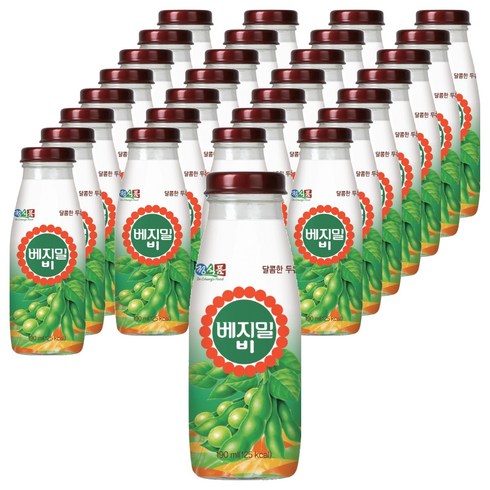 베지밀 비 달콤한 두유, 190ml, 30개