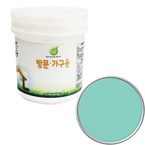 순앤수 방문 가구용 페인트, 그린민트NR4186, 1L, 1개