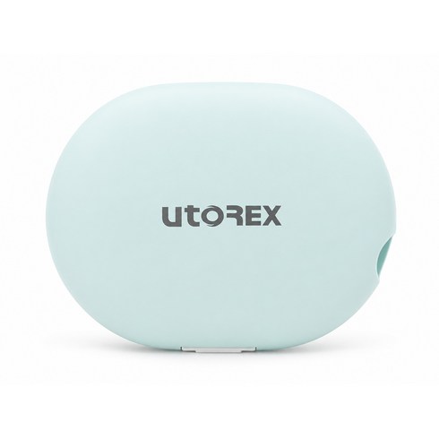 유토렉스 휴대용 칫솔살균기 에그팝, UTC-3150S, 아쿠아블루