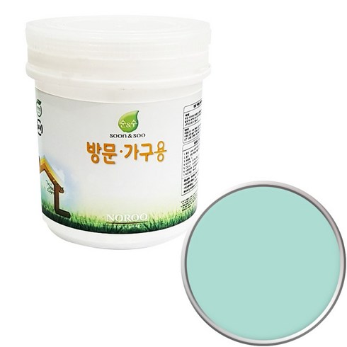 순앤수 방문 가구용 페인트, 소프트민트NR4183, 1L, 1개