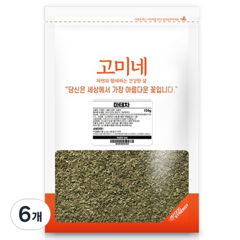 고미네 마테차, 150g, 1개입, 6개