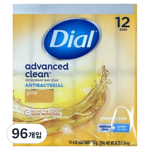 다이알 골드 비누, 113g, 96개입