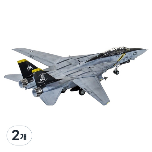 아카데미과학 1:72 미해군 F-14B VF-103 졸리로저스 프라모델 전투기 12578, 2개