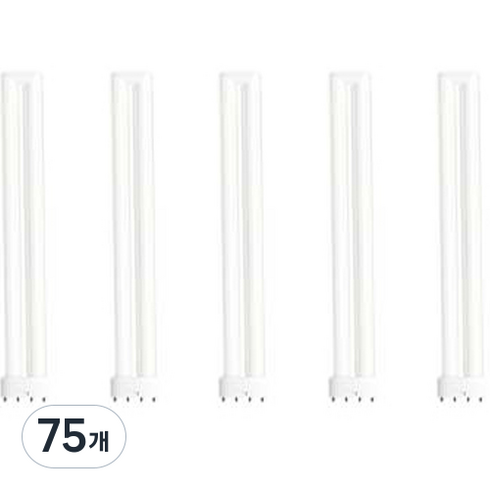 오스람 이관형광등 24W Dulux L, 백색, 75개
