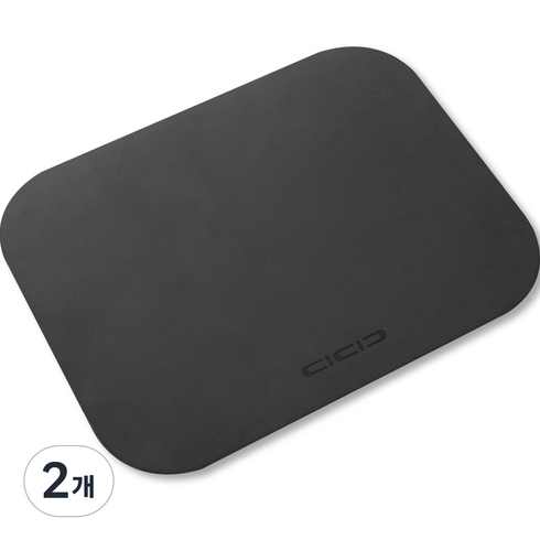 CICIC JM8 줄넘기 매트, 블랙, 2개