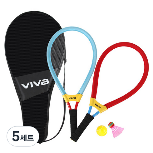 비바로 자이언트 라켓 세트, 혼합색상, 5세트