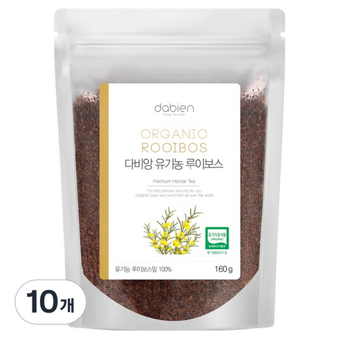다비앙 유기농 루이보스 리필, 160g, 1개입, 10개