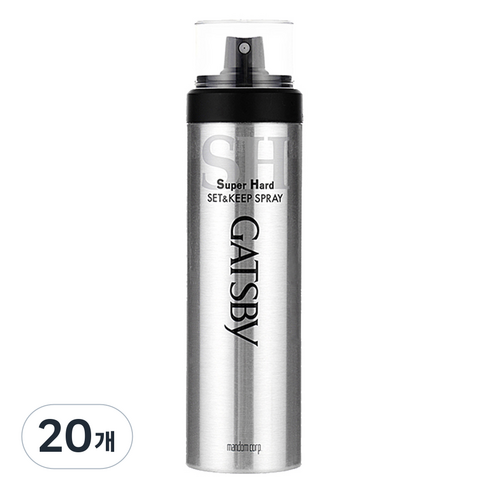 갸스비 셋앤킵 슈퍼하드 헤어스프레이, 263ml, 20개