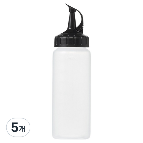 옥소 스퀴즈 보틀 양념통 소, 180ml, 5개
