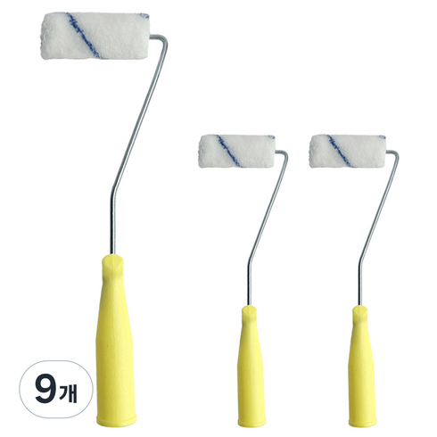 월드크린 페인트 미니 롤러, 9개