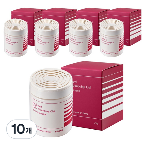라브아 퍼퓸 실내탈취제 블랙커런트 앤 베리, 250g, 10개