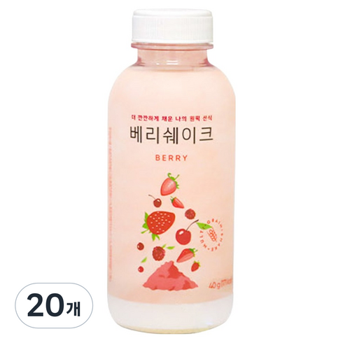 피키피커스 베리 쉐이크, 20개, 40g