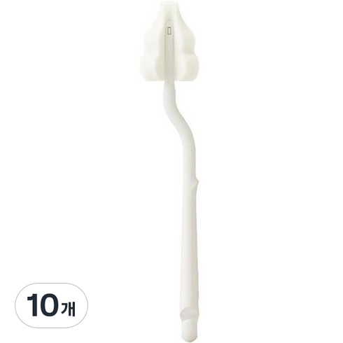 모윰 롱커브 스펀지 젖꼭지솔, 10개, 코코넛