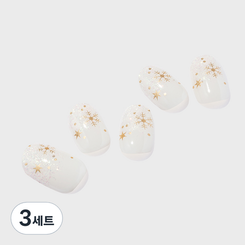 유유유유유 붙이고 굽는 젤네일 스티커, 엘사, 3개