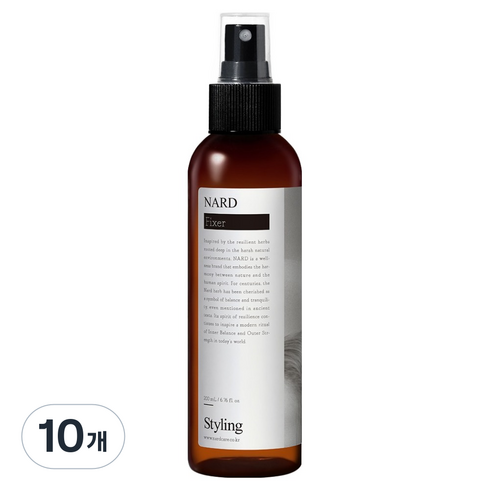 나드 부케가르니 퍼펙트 스타일링 헤어 픽서, 10개, 200ml