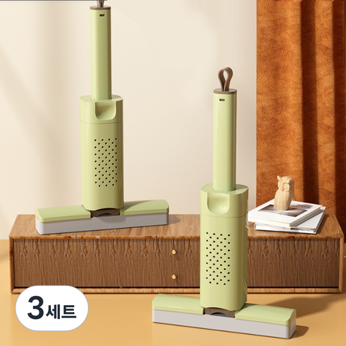 모아픽 미니 스퀴지 물기제거기 + 리필 세트, 혼합색상, 3세트