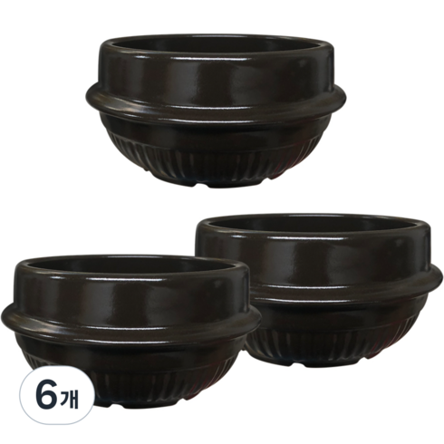 해피정 진뚝배기 해장기A 1호, 10cm, 6개