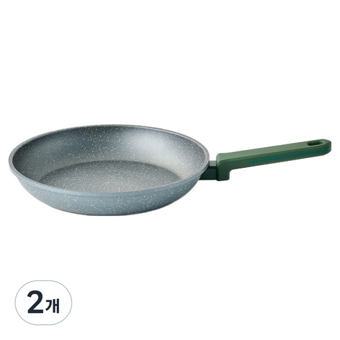 모던하우스 인덕션 포레스트 엑스 다이아몬드코팅 주물 프라이팬, 2개, 28cm