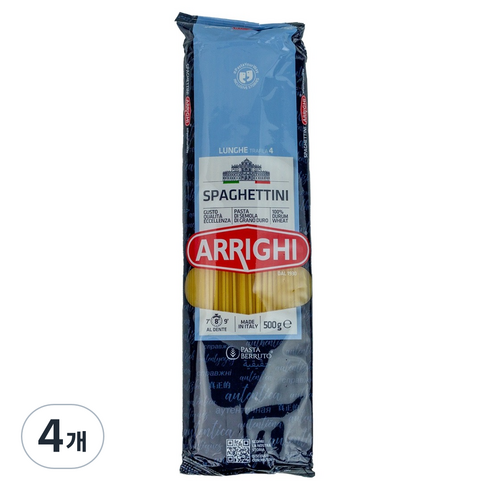 아리기 스파게티니, 500g, 4개