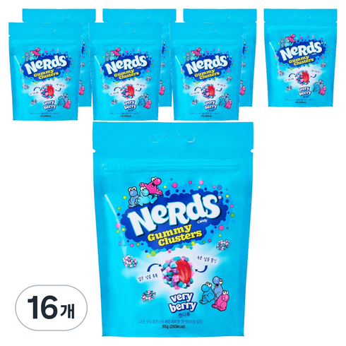 너즈 구미 클러스터 베리배리, 16개, 85g