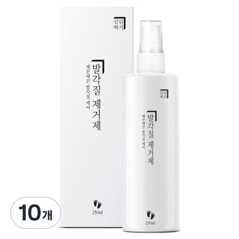 살림백서 뿌리는 발각질 제거제, 1개입, 10개, 250ml