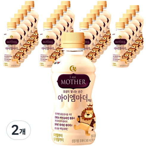 아이엠마더 액상분유 벨류팩 2단계 6~12개월, 240ml, 48개