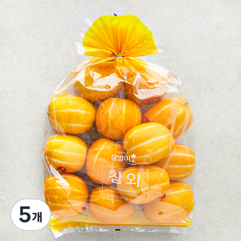 성주 당도선별 꼬마참외 10~16입, 2kg(10~16입), 5개