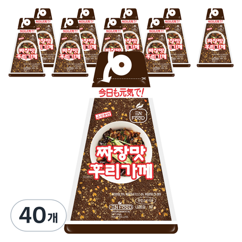 이엔푸드 짜장맛 후리가께, 50g, 40개