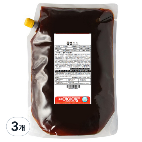 아이엠소스 강정 소스, 1kg, 3개