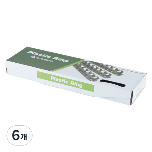 카피어랜드 플라스틱 링 네이비 22mm 25p, 6개