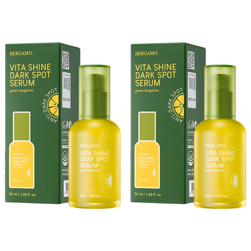 [비건뷰티] 베르가모 청귤 비타샤인 잡티 세럼, 50ml, 2개