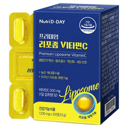 뉴트리디데이 프리미엄 리포좀 비타민C, 30정, 1개