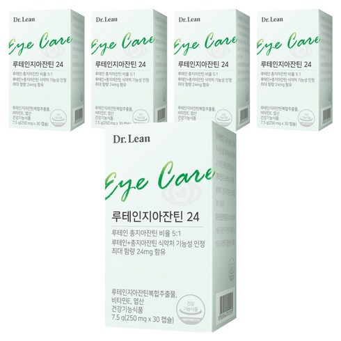 닥터린 루테인 지아잔틴 24, 30정, 5개