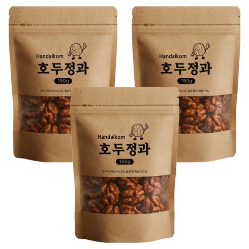 한달콤 호두정과, 150g, 3개