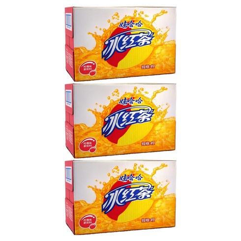 와하하 빙홍차, 490ml, 45개