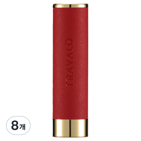 트라발로 왈츠 펌핑식 충전 휴대용 향수공병 5ml, 왈츠 꾸뛰르 레드, 8개