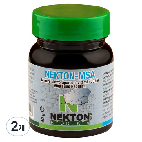넥톤 MSA 조류 영양제, 40g, 2개