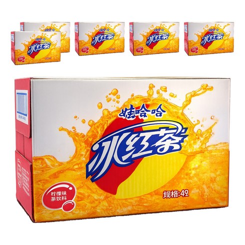 와하하 빙홍차, 490ml, 90개