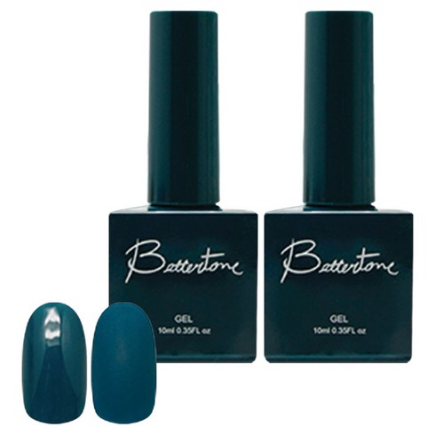 아이빛 베러톤 컬러 젤네일, BT-48다크그린, 10ml, 2개