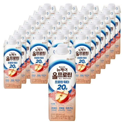 뉴케어 올프로틴 사과맛 프로틴 워터, 350ml, 36개