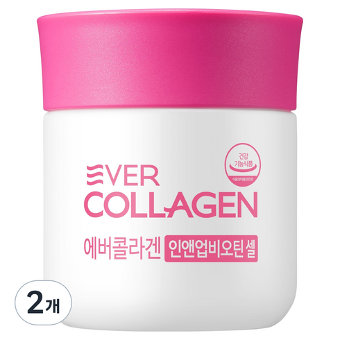 에버콜라겐 인앤업비오틴 셀 4주분, 56정, 2개