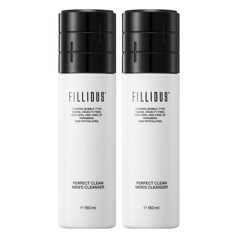 필리더스 퍼펙트 클린 맨즈 클렌저, 2개, 150ml
