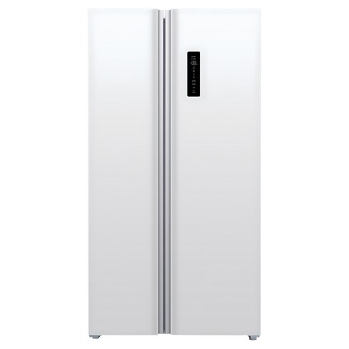 TCL 메탈 600L 2도어 양문형 냉장고 방문설치, p633sbw