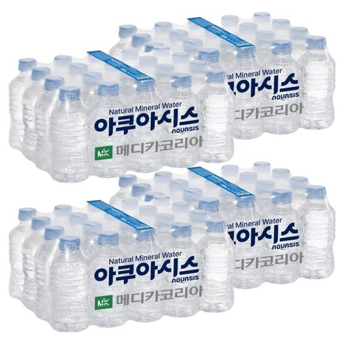 아쿠아시스 무라벨, 330ml, 80개
