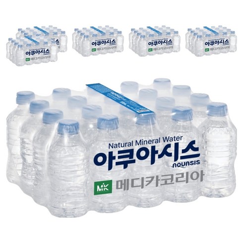 아쿠아시스 무라벨, 330ml, 120개
