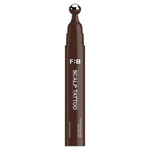 포뷰트 정수리 가르마 헤어라인 탈모 커버 두피 타투 틴트 15g, 브라운, 1개