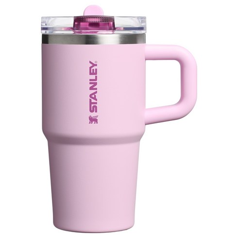 스탠리 퀜처 프로투어 플립스트로 텀블러, 체리 블로썸, 591ml, 1개