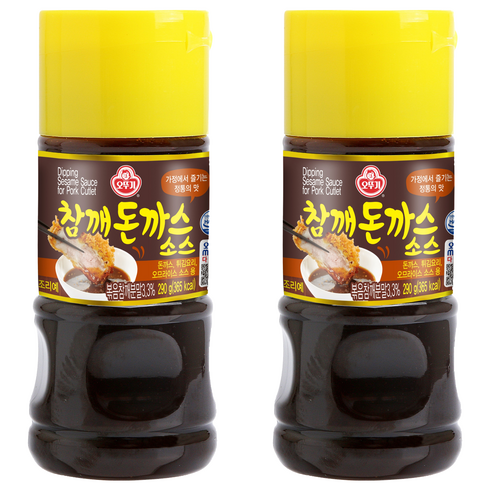 오뚜기 참깨 돈까스 소스, 290g, 2개