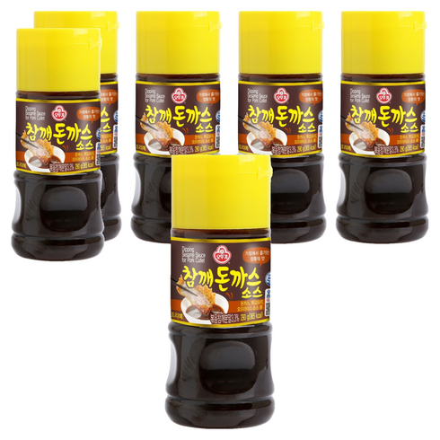 오뚜기 참깨 돈까스 소스, 290g, 6개